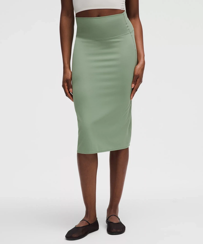 Nulu Slim-Fit High-Rise Midi Skirt | Women's Skirts