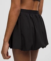 Bubble-Hem High-Rise Skirt | Women's Skirts