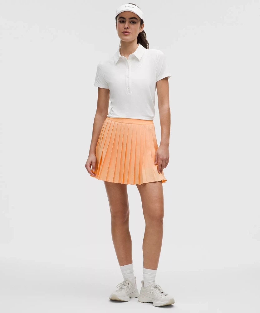 High-Rise Pleated Tennis Skirt *Long | Women's Skirts