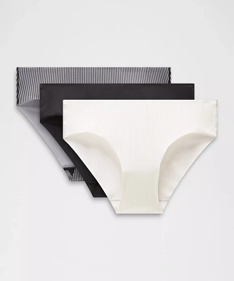 InvisiWear Mid-Rise Bikini Underwear *3 Pack | Women's