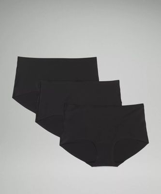 InvisiWear Mid-Rise Boyshort Underwear *3 Pack | Women's