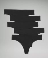 InvisiWear Mid-Rise Thong Underwear *5 Pack | Women's