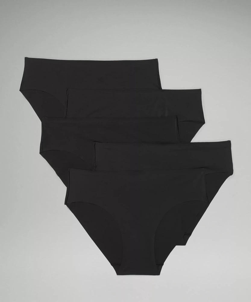 InvisiWear Mid-Rise Bikini Underwear *5 Pack | Women's