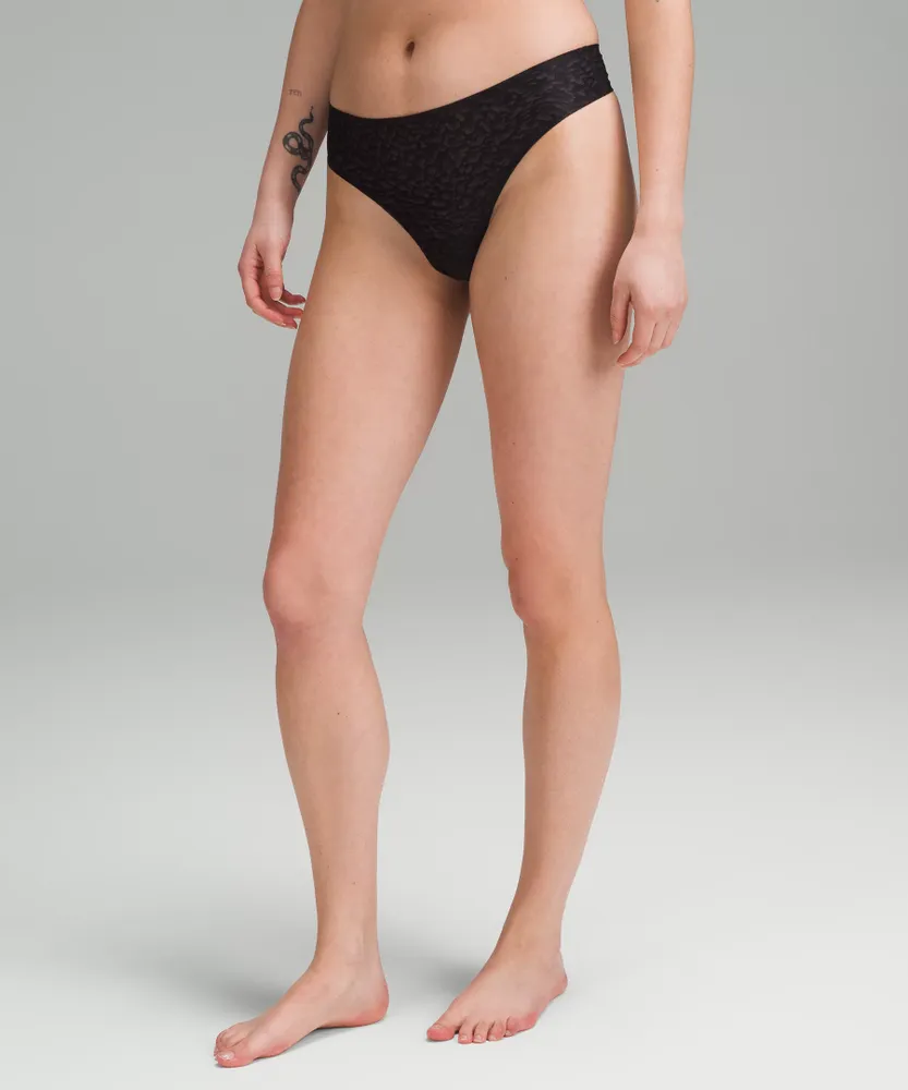 InvisiWear Mid-Rise Thong Underwear  Performance Lace *3 Pack | Women's