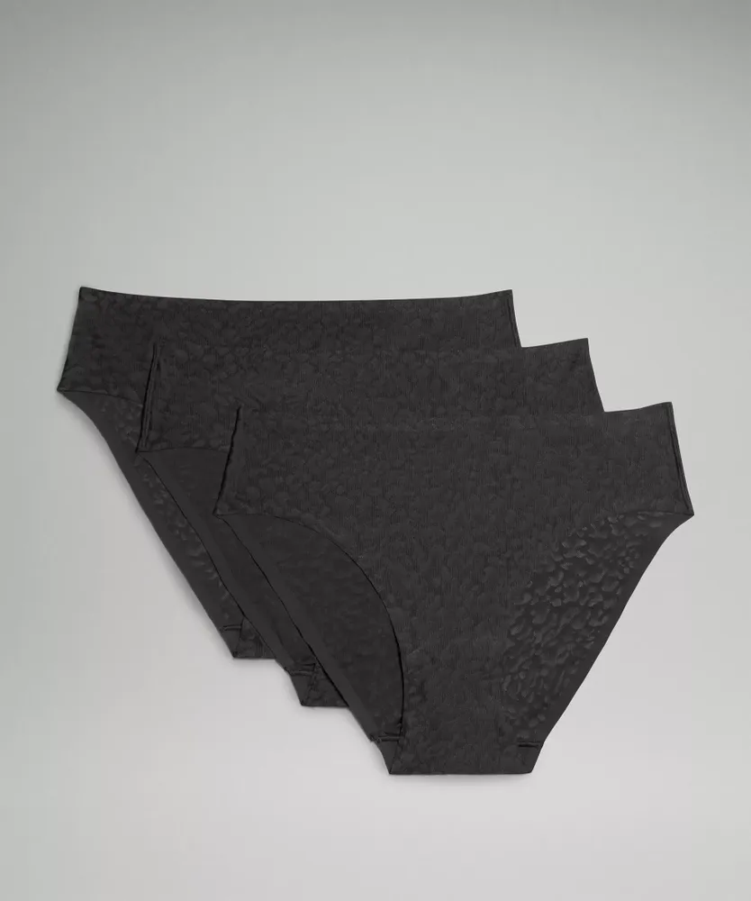 InvisiWear Mid-Rise Bikini Underwear Performance Lace *3 Pack | Women's