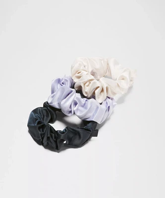 Uplifting Scrunchies Satin *3 Pack | Women's Hair Accessories