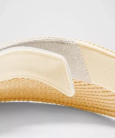 Women's Paper Straw Removable Sweatband Visor | Hats