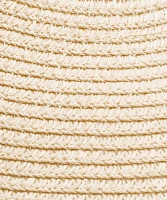 Women's Paper Straw Removable Sweatband Visor | Hats