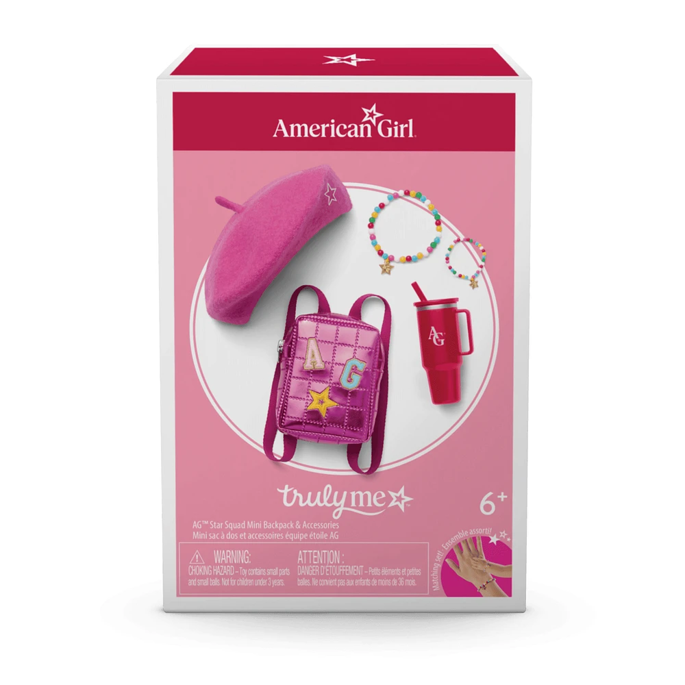 AG™ Star Squad Mini Backpack & Accessories for 18-inch Dolls