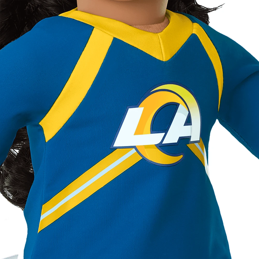 American Girl® x NFL Los Angeles Rams Cheer Uniform for 18-inch Dolls
