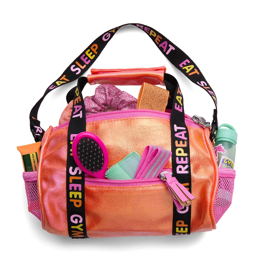 Lila's™ Gym Bag & Gear for 18-inch Dolls (Girl of the Year™ 2024)