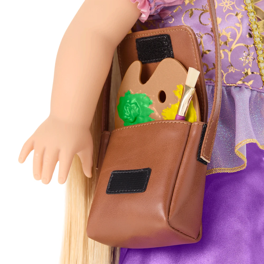 American Girl® Disney Princess Rapunzel Painting Accessories & Pascal for 18-inch Dolls