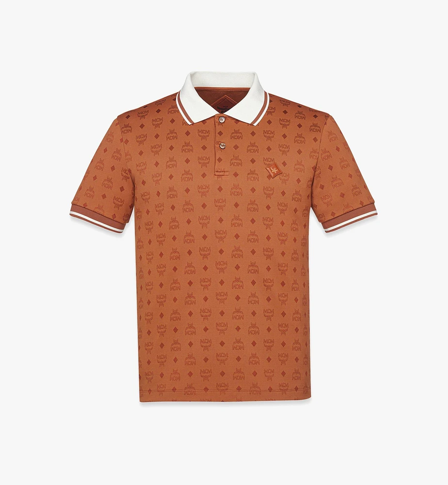 Piqué Polo Monogram Jacquard