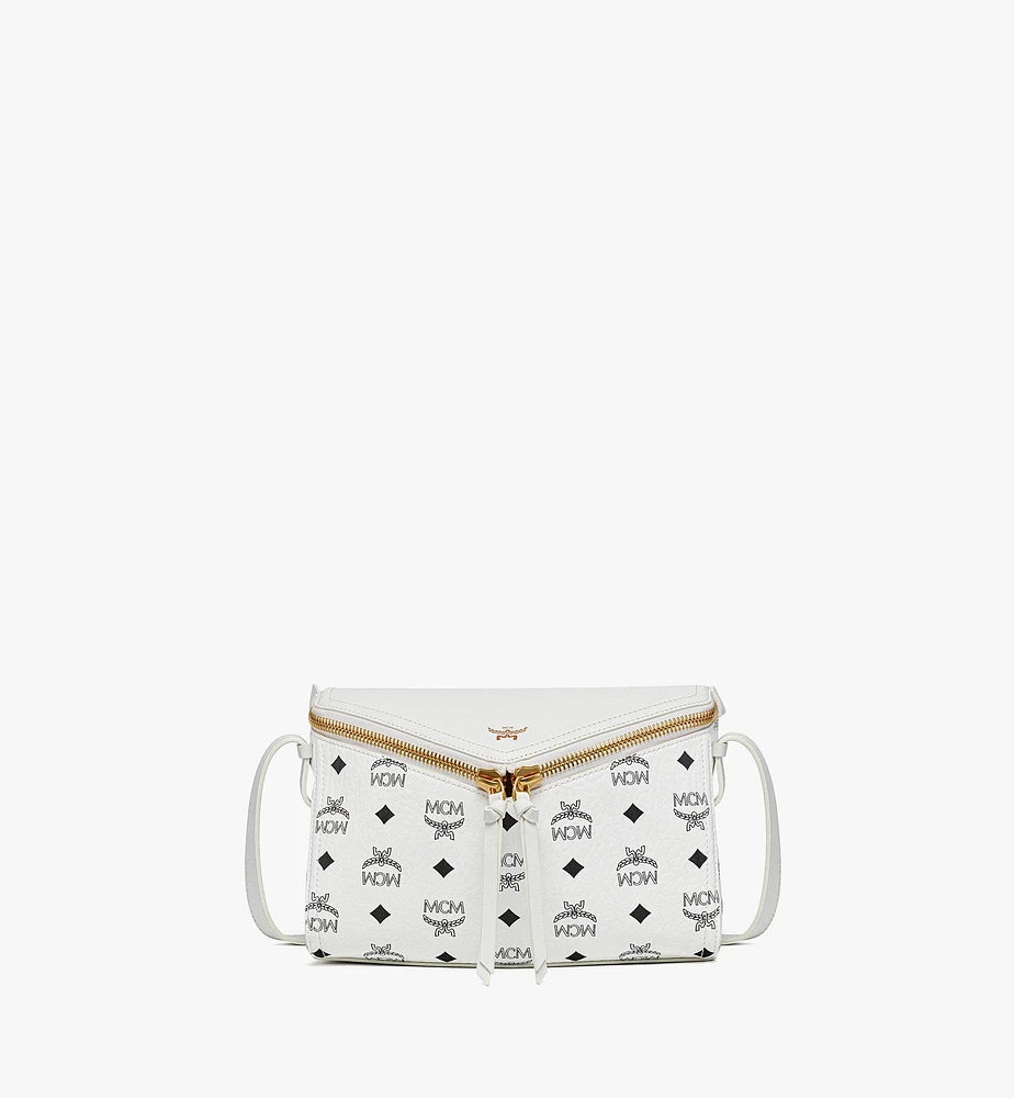 Diamant 3D Shoulder Bag in Visetos Leather Mix