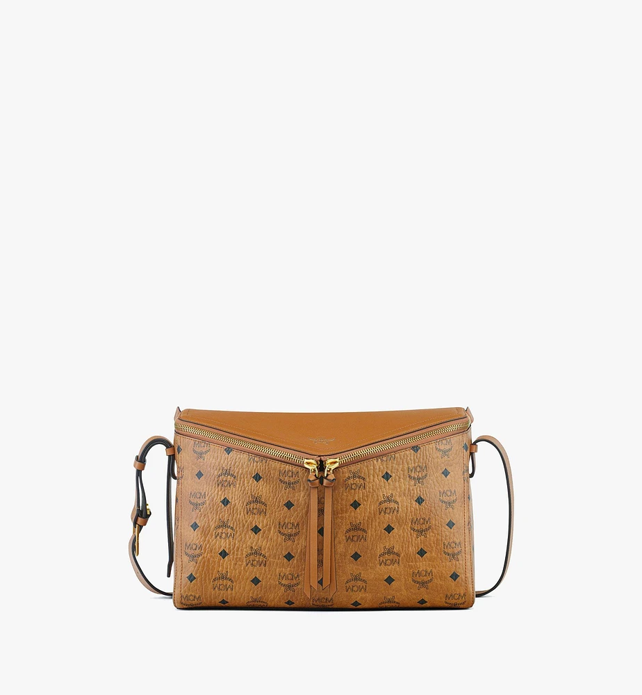 Diamant 3D Shoulder Bag Visetos Leather Mix