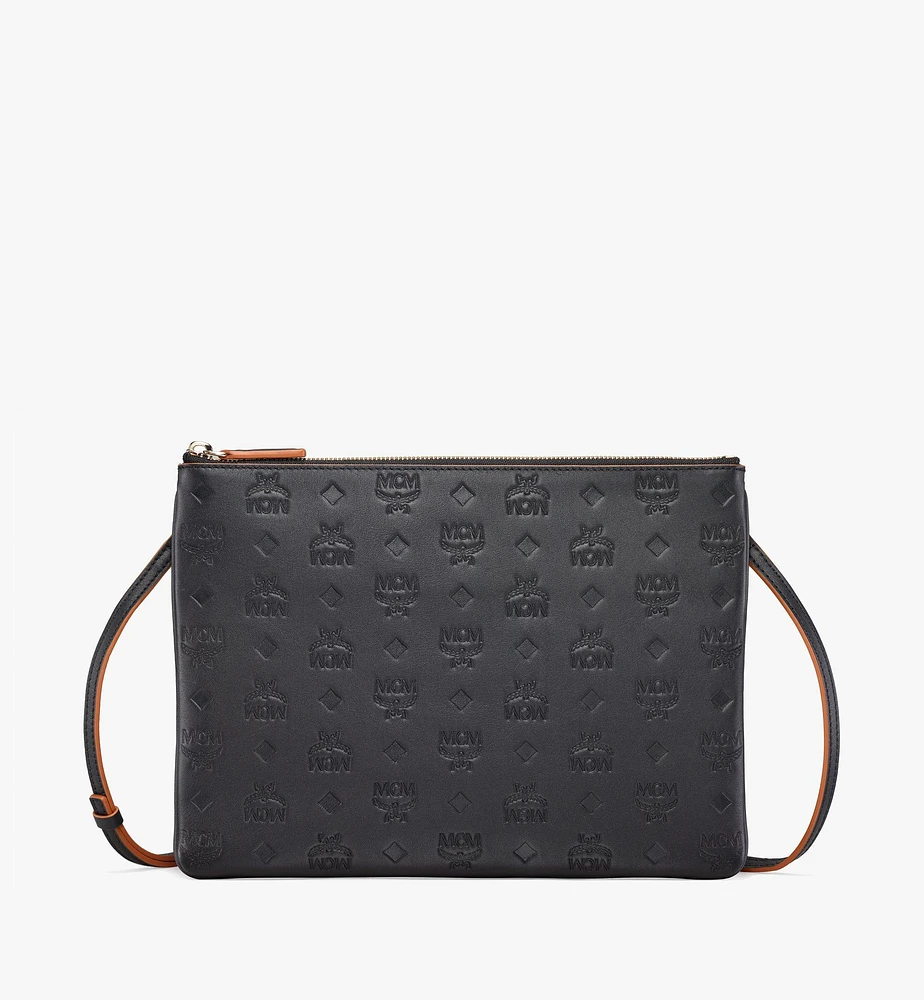 Aren Crossbody Pouch in Monogram Leather