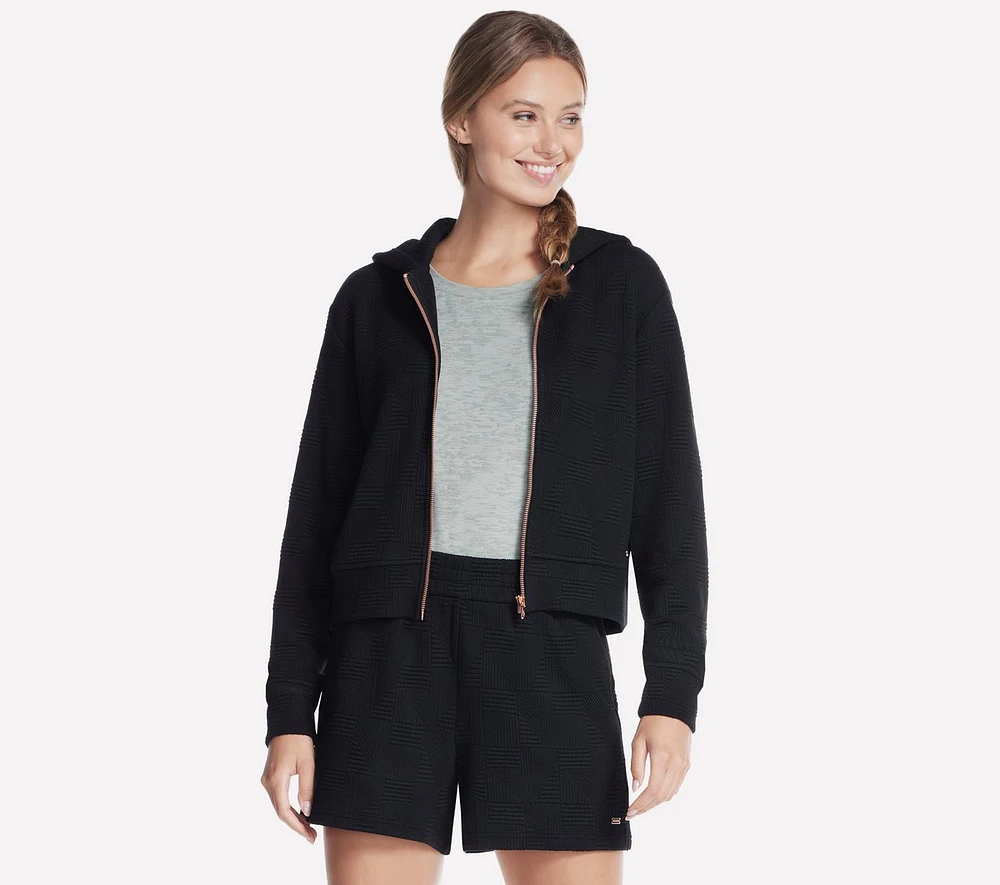 GO WALK Everywhere Diamond Full Zip Jacket