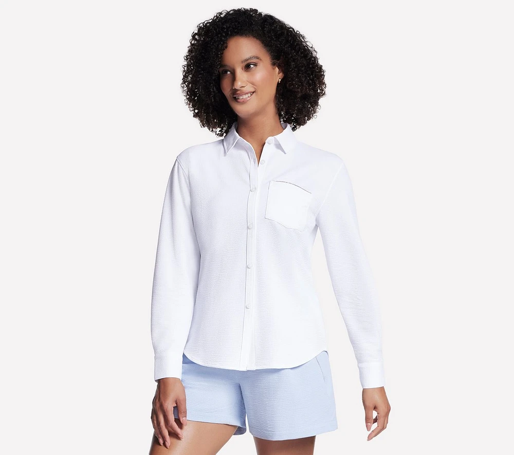 Catalina Seersucker Button Down