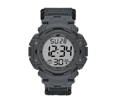 Keats Fast Wrap Digital Gray Watch