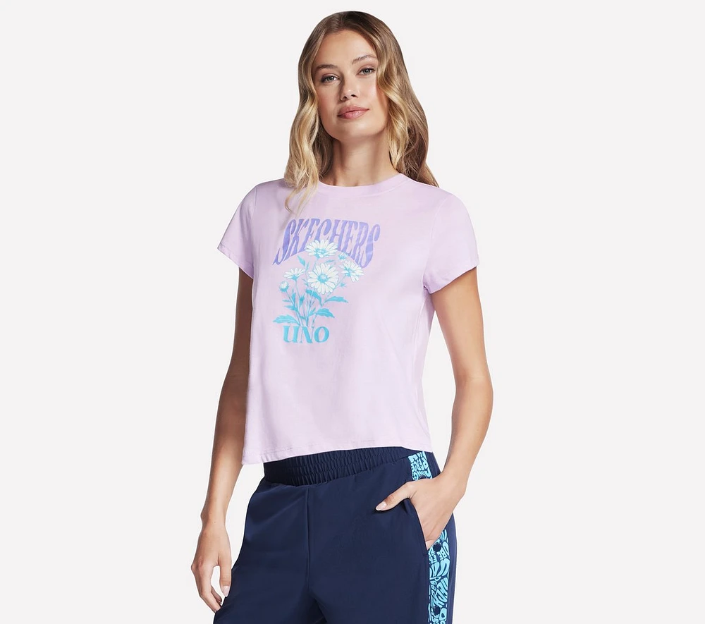 UNO Classic Fit Flower Tee