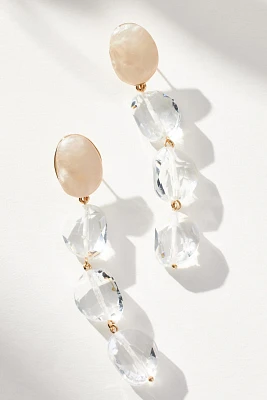Lucite Linear Drop Earrings