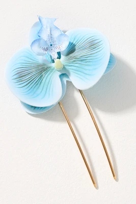Orchid Flower Hair Pin
