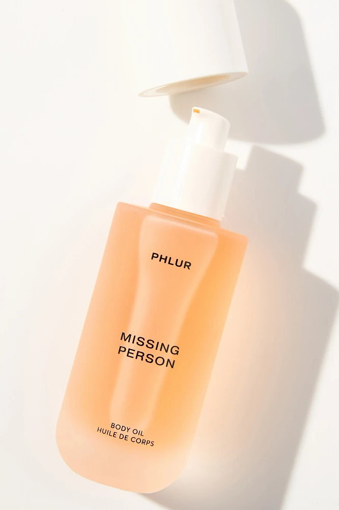PHLUR Missing Person Body Oil