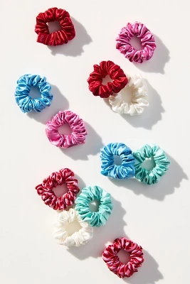 Slip Mini Scrunchie Set Sundown