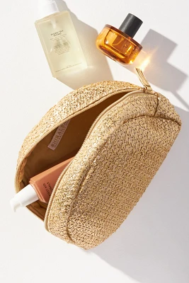 Shiraleah Adora Half Moon Zip Pouch Gold