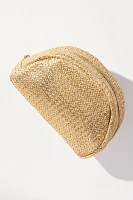 Shiraleah Adora Half Moon Zip Pouch Gold