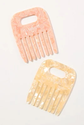 The Hair Edit Mini Untangle & Glide Wide-Tooth Comb Set
