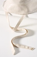 Eugenia Kim Ally Linen Tie Bucket Hat