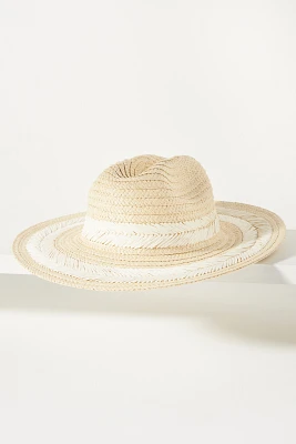 Feathered Stitch Straw Rancher