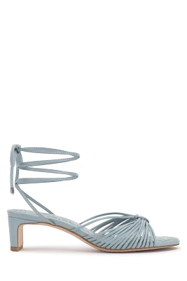 Vince Camuto Lory Ankle-Wrap Kitten Heels