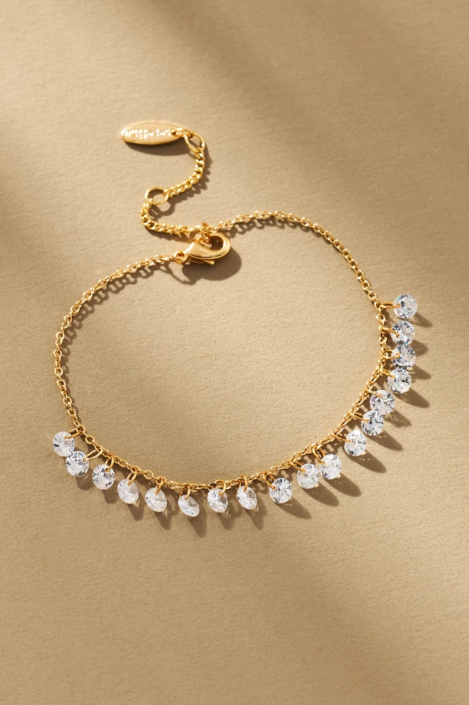 Dangling Crystal Bracelet