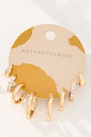 Classic Huggie Hoop Earrings, Set of 4