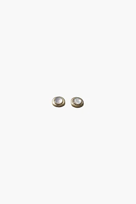 Muns Aura Mother-of-Pearl Stud Earrings