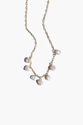 MUNS Playa Pearl Charm Necklace