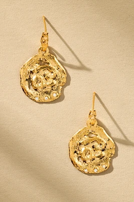 Elise Tsikis Charm Drop Earrings