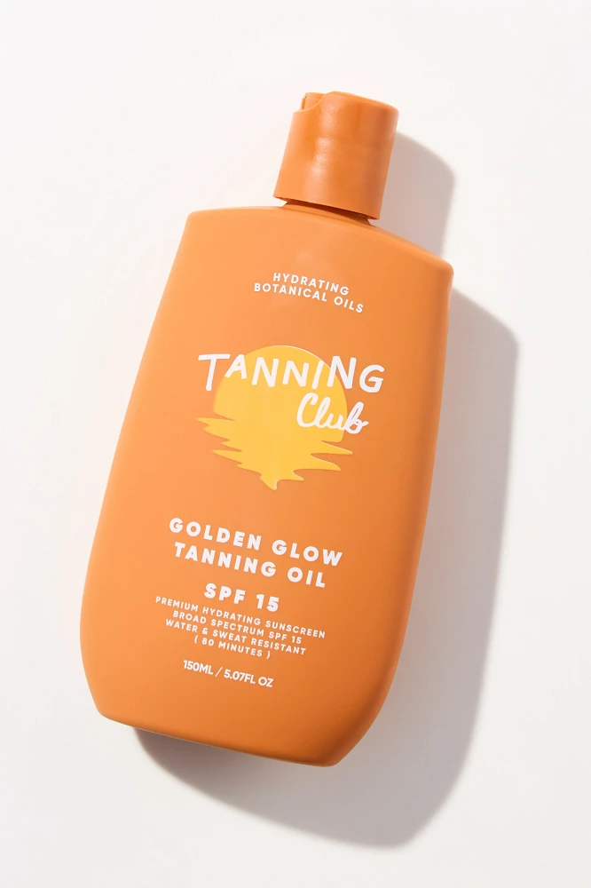 Tanning Club SPF 15 Golden Glow Tanning Oil
