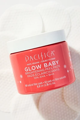 Pacifica Glow Baby Brightening Peel Pads 10% AHA + BHA