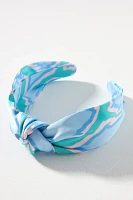 Everly Vibrant Print Knot Headband
