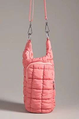 Quilted Water Bottle Sling Bag