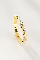 Mixed Crystal & Pearl Earrings