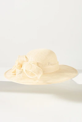 San Diego Hat Co. Sinamay Straw Wide-Brim Hat