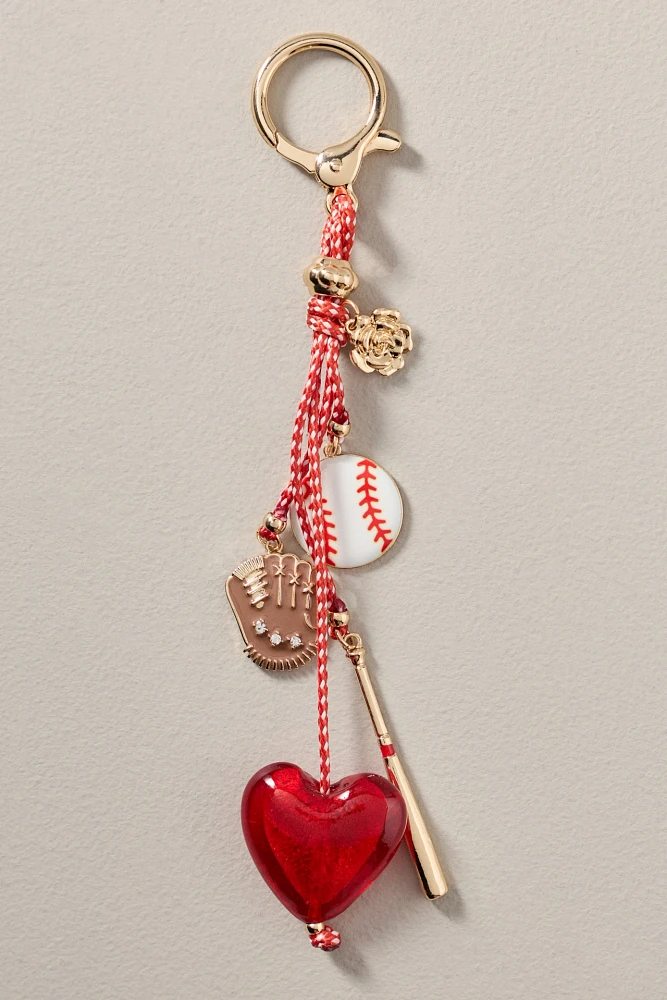 Arden Jewelry Baseball Bag Charm