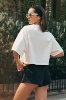 BRIDEMERCH Boxy Bride Crop Graphic Tee
