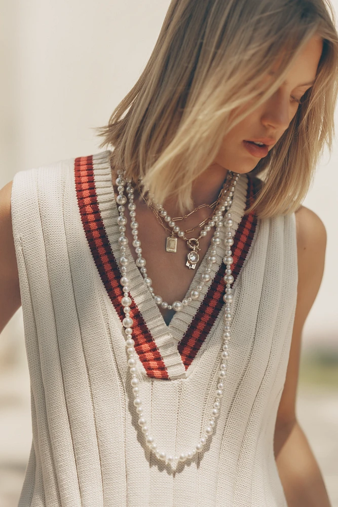 Pearl Wrap Necklace