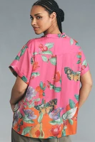 The Brenna Short-Sleeve Buttondown Shirt