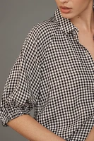 Cloth & Stone Puff-Sleeve Buttondown Shirt